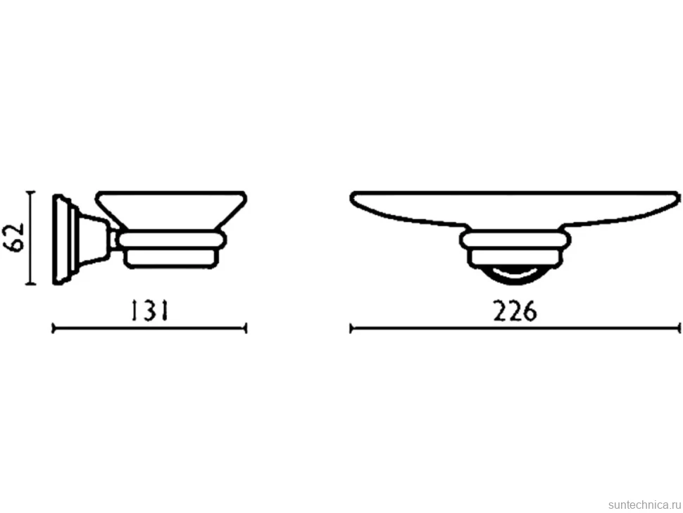 Мыльница Bagno & Associati Canova CA13292