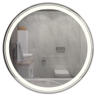 Зеркало круглое Mixline Оливия 80 с подсветкой