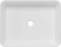 Накладная раковина STWORKI Берген S21414WH 48 глянцевая белая, прямоугольная