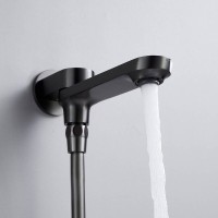 Душевая система встраиваемая Shevanik S4335T, оружейная сталь