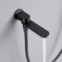 Душевая система встраиваемая Shevanik S4335T, оружейная сталь