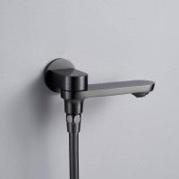 Душевая система встраиваемая Shevanik S4335T, оружейная сталь