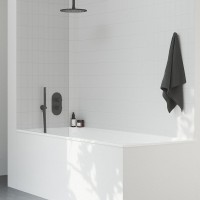 Кронштейн для верхнего душа Ravak 704.21BLM матовый черный