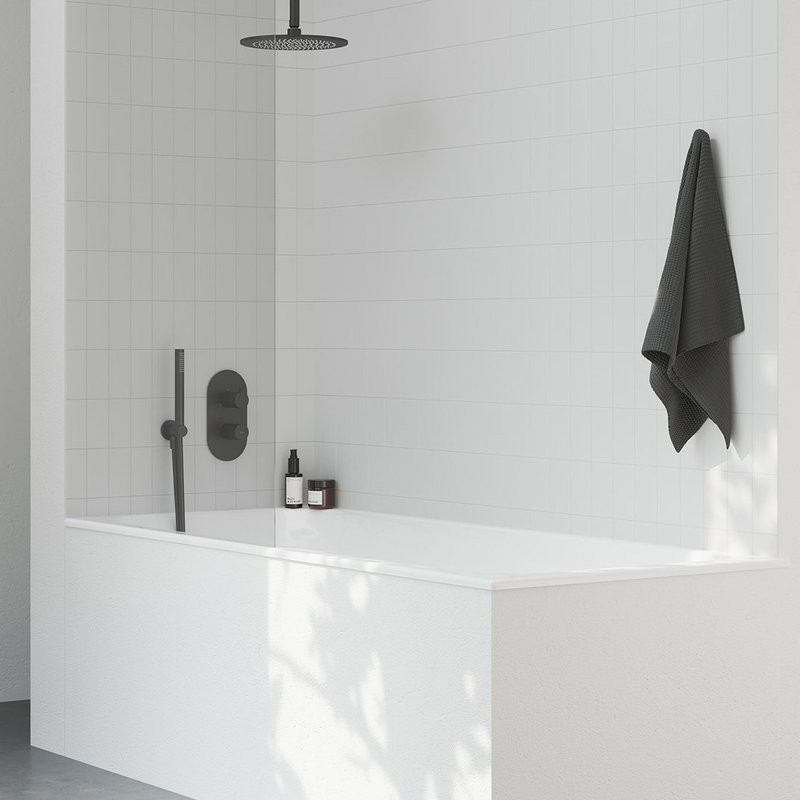 Кронштейн для верхнего душа Ravak 704.21BLM матовый черный