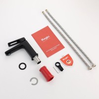 Смеситель для раковины Raglo R51.10.06, черный Смеситель для раковины Raglo R51.10.06, черный