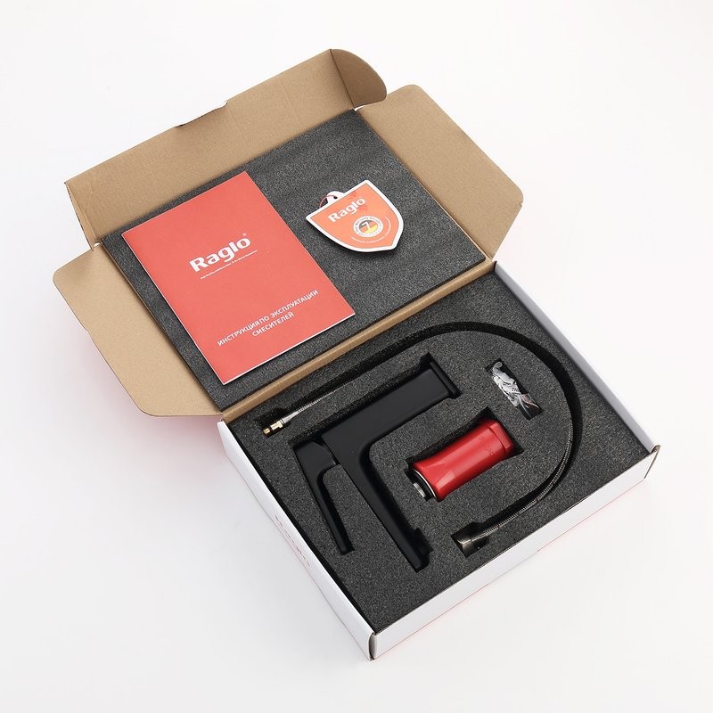 Смеситель для раковины Raglo R51.10.06, черный