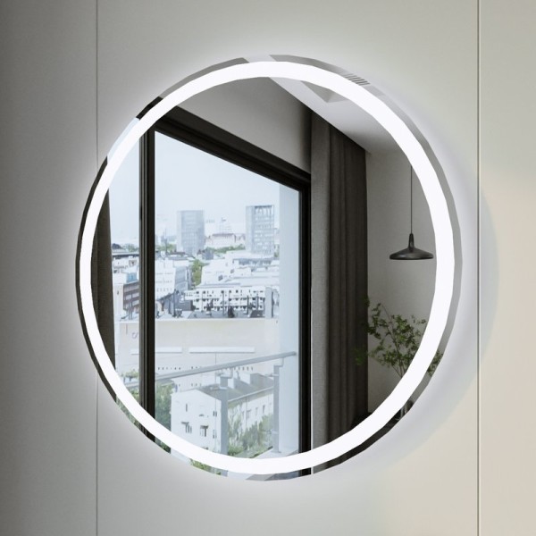 Зеркало круглое Бриклаер Эстель-4 70 с подсветкой