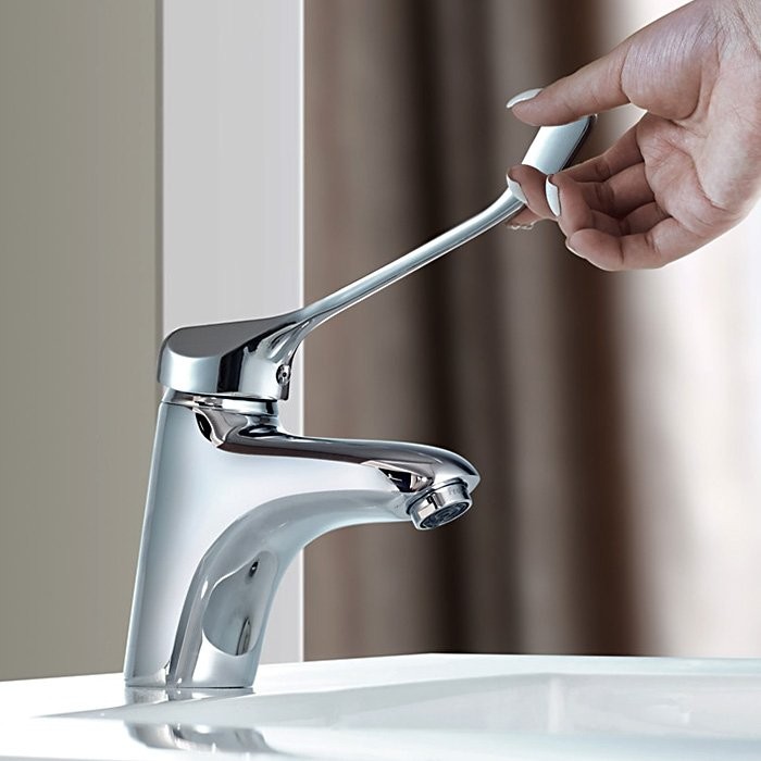 Смеситель для раковины Frap H54 F1054 хром