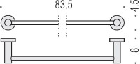 Полотенцедержатель Colombo Design Plus W4912