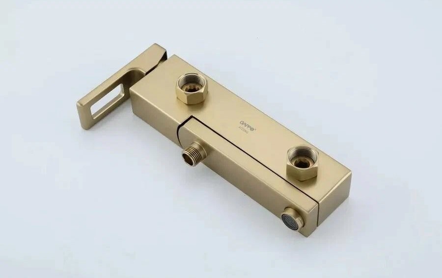 Смеситель для ванны с душем Gappo G17-3 G3217-3 золотой сатин