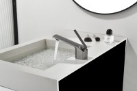 Смеситель для раковины Black&White Gravity 7104GM gun metal Смеситель для раковины Black&White Gravity 7104GM gun metal