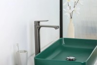 Смеситель для раковины Frap H71-9 F1071-29 оружейная сталь