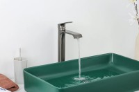 Смеситель для раковины Frap H71-9 F1071-29 оружейная сталь