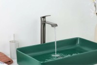 Смеситель для раковины Frap H71-9 F1071-29 оружейная сталь