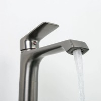 Смеситель для раковины Frap H71-9 F1071-29 оружейная сталь