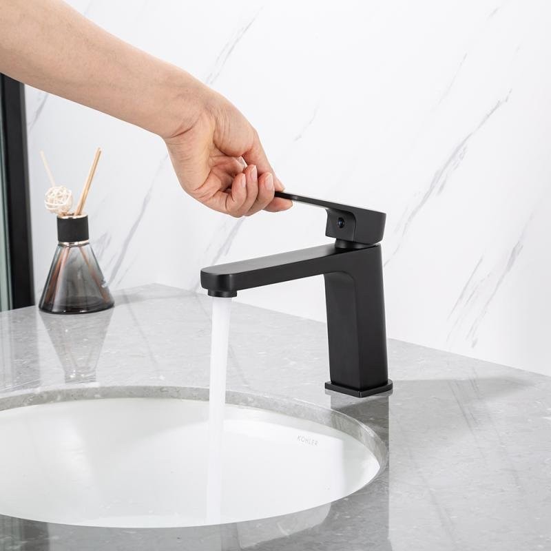 Смеситель для раковины Frap H89 F1089-6 черный