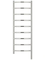 Полотенцесушитель электрический Сунержа Галант 3.1 00-6001-1240 130x45 см, подключение справа, без покрытия, лесенка