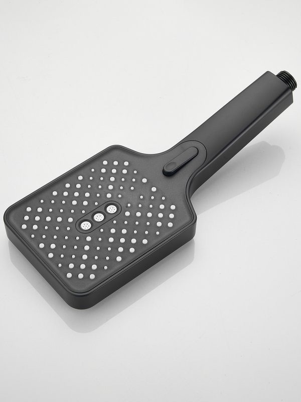 Душевая стойка Haiba HB24537-7 с термостатом, черная