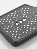 Душевая стойка Haiba HB24537-7 с термостатом, черная