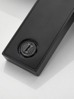 Душевая стойка Haiba HB24537-7 с термостатом, черная