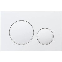 Кнопка смыва для унитаза Veconi Flush V10 FLV10-W пластик, цвет белый глянец Кнопка смыва для унитаза Veconi Flush V10 FLV10-W пластик, цвет белый глянец