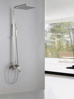 Душевая стойка Abber Wasserfall AF8616SPL сатин