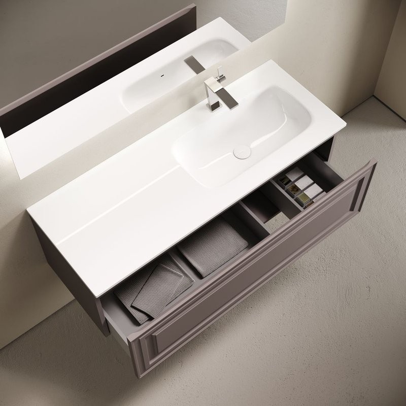 Тумба для ванной подвесная Sancos Very правая 1195х445х406, VR120RSM