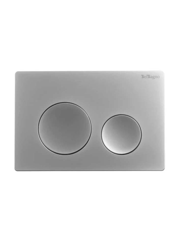 Кнопка смыва для унитаза BelBagno BB-03C-IN пластик, цвет сатин