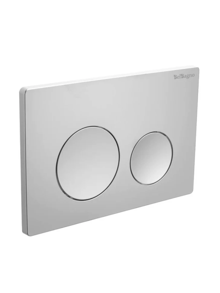 Кнопка смыва для унитаза BelBagno BB-03C-IN пластик, цвет сатин