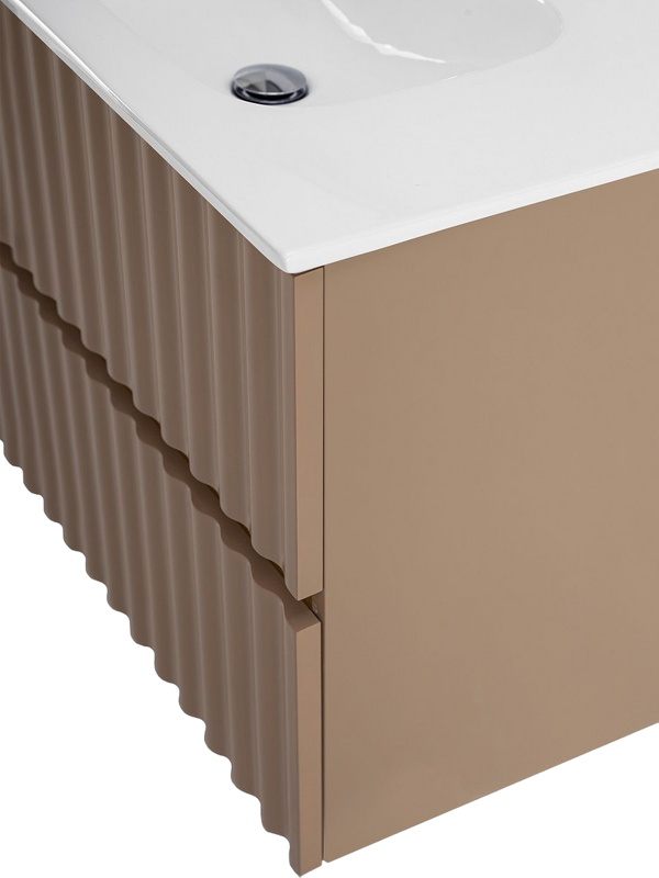 Тумба под раковину Art&Max Elegant 60 подвесная, капучино матовая