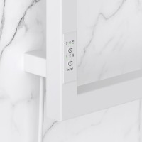 Полотенцесушитель электрический Сунержа Этюд E 30-0844-1030 105x35 см, подключение слева, матовый белый