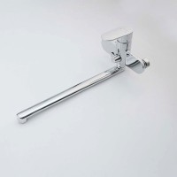 Смеситель с длинным изливом для ванны AQUATEK Ника AQ1833CR хром