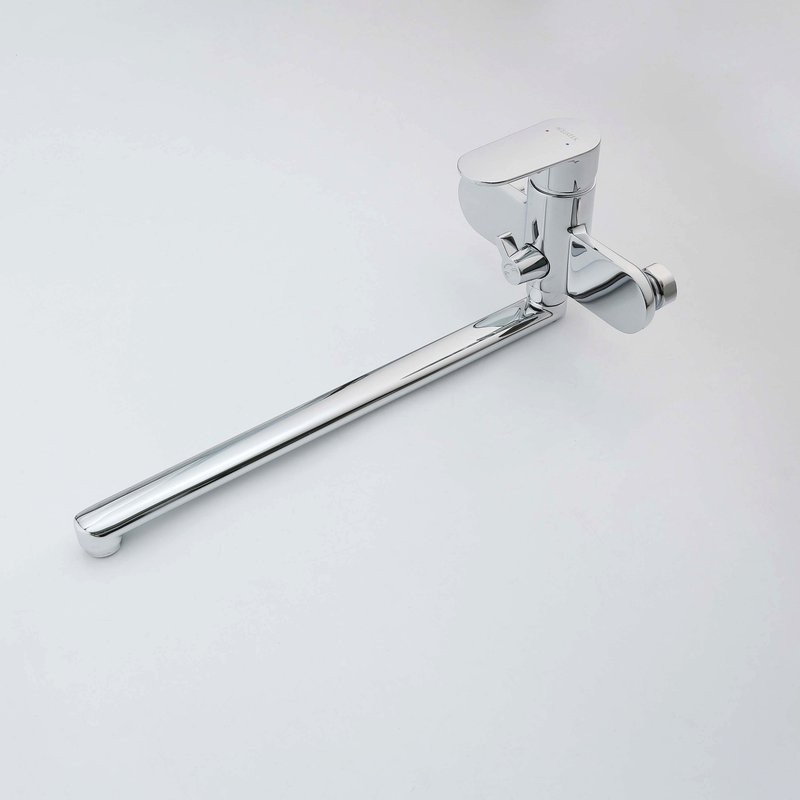 Смеситель с длинным изливом для ванны AQUATEK Ника AQ1833CR хром