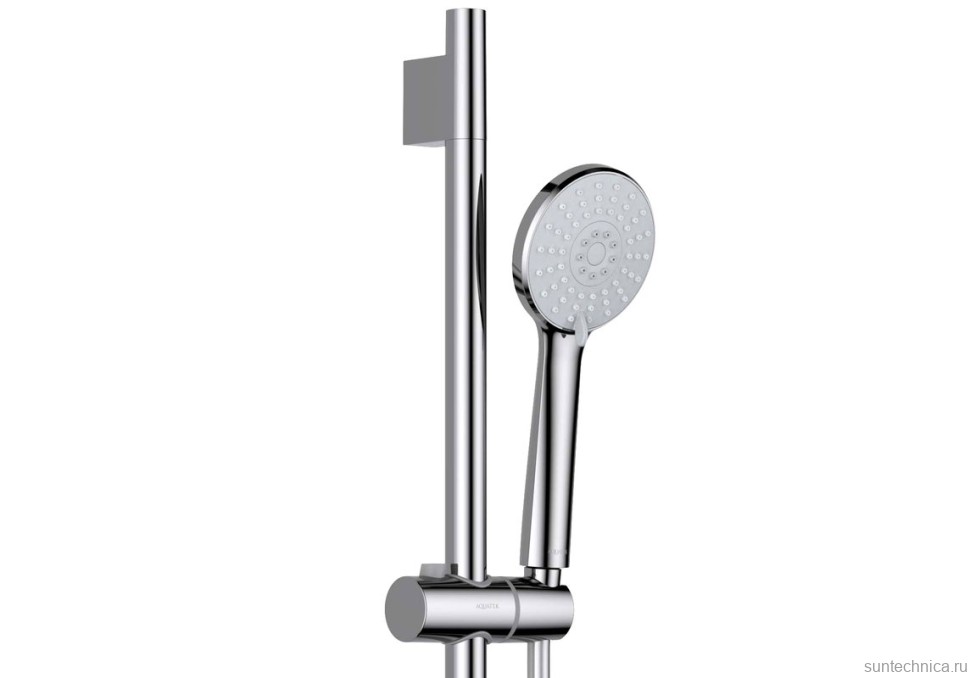 Смеситель с длинным изливом для ванны AQUATEK Ника AQ1833CR хром