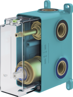 Встраиваемый смеситель для душа и ванны Plumberia Selection Ixo XO1901GR С ВНУТРЕННЕЙ ЧАСТЬЮ, матовый графит