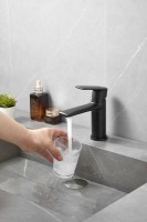 Смеситель для раковины Haiba HB10564-7 черный Смеситель для раковины Haiba HB10564-7 черный