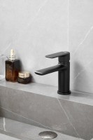 Смеситель для раковины Haiba HB10564-7 черный Смеситель для раковины Haiba HB10564-7 черный