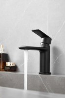 Смеситель для раковины Haiba HB10564-7 черный Смеситель для раковины Haiba HB10564-7 черный