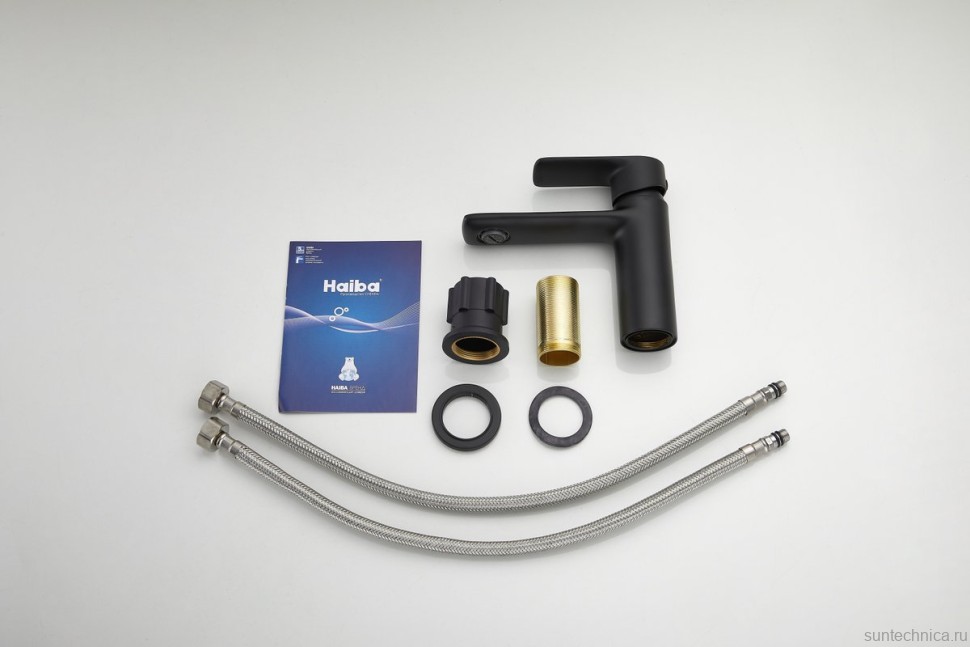 Смеситель для раковины Haiba HB10564-7 черный