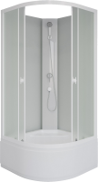 Душевая кабина Niagara Promo P100/40/MT/BK 100х100 см, без крыши