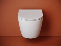 Подвесной унитаз Ceramicanova Uno смыв Торнадо CN11001T белый Подвесной унитаз Ceramicanova Uno смыв Торнадо CN11001T белый