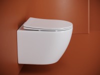 Подвесной унитаз Ceramicanova Uno смыв Торнадо CN11001T белый