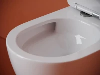 Подвесной унитаз Ceramicanova Uno смыв Торнадо CN11001T белый Подвесной унитаз Ceramicanova Uno смыв Торнадо CN11001T белый
