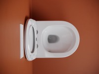 Подвесной унитаз Ceramicanova Uno смыв Торнадо CN11001T белый