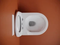 Подвесной унитаз Ceramicanova Uno смыв Торнадо CN11001T белый Подвесной унитаз Ceramicanova Uno смыв Торнадо CN11001T белый