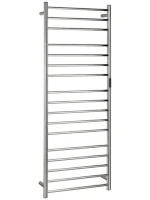 Полотенцесушитель электрический Bemeta 704151061 170x60 см, подключение справа, скрытое подключение справа, глянцевый хром, лесенка