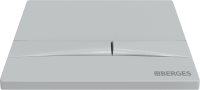 Кнопка смыва Berges Novum F4 soft touch белая