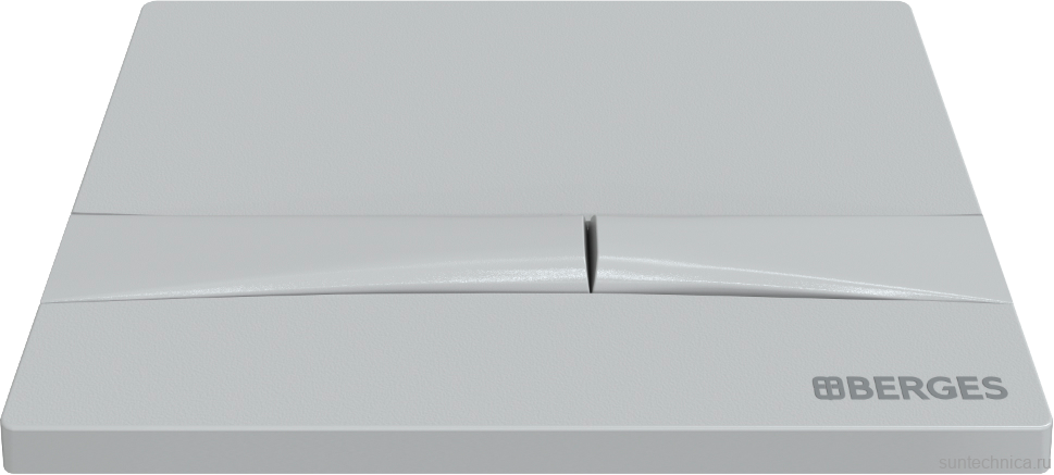 Кнопка смыва Berges Novum F4 soft touch белая