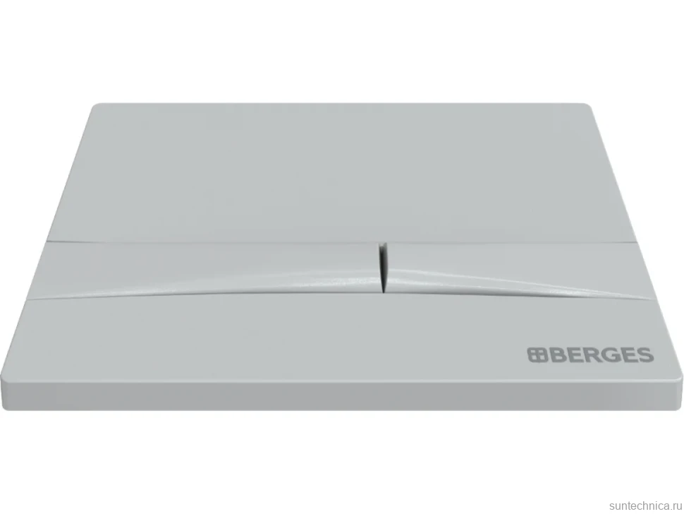 Кнопка смыва Berges Novum F4 soft touch белая