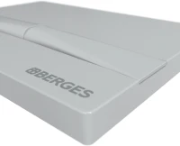Кнопка смыва Berges Novum F4 soft touch белая